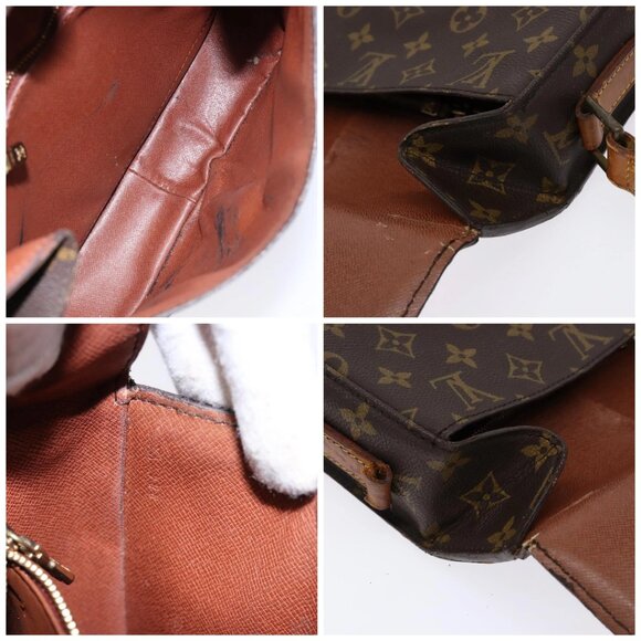 LOUIS VUITTON Monogram Monogram Saint Cloud GM Shoulder Bag M51242 Auth 135102 - Picture 14 of 15
